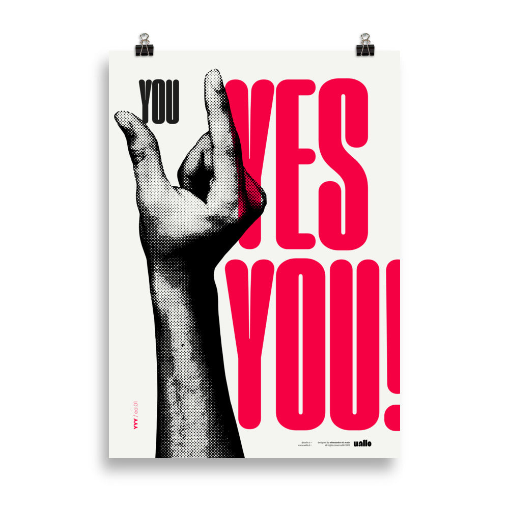 You, yes you!