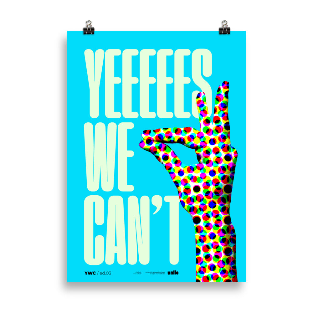 Yes, we can't