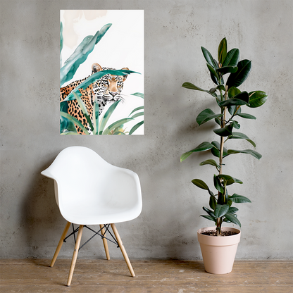 Watercolor Leopard