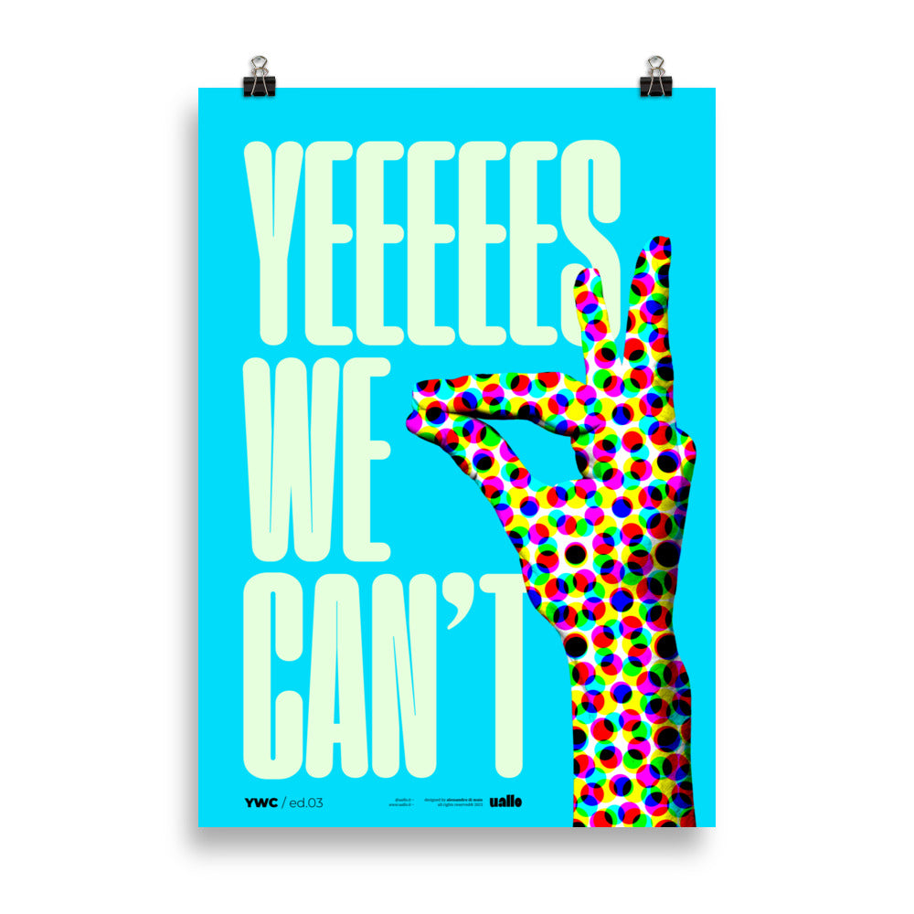 Yes, we can't